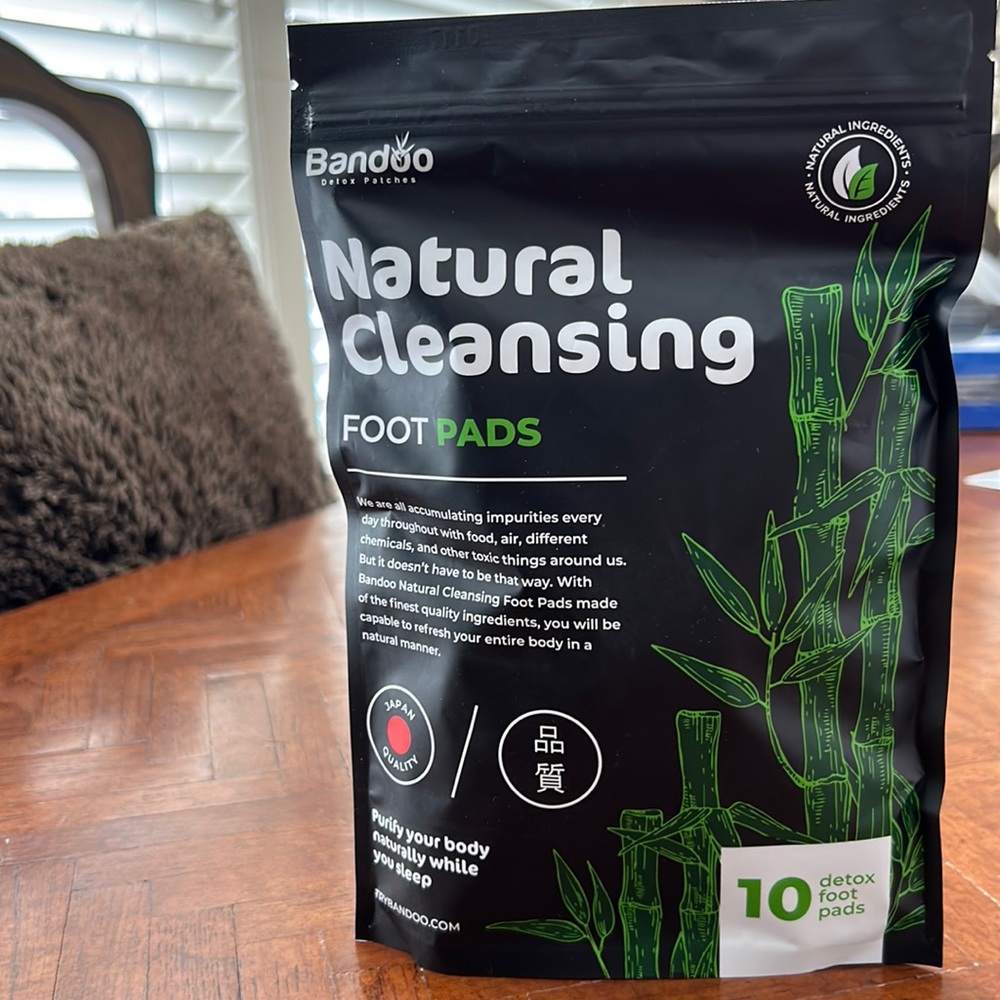 New Unopened Natural Cleansing Foot Detox Patches